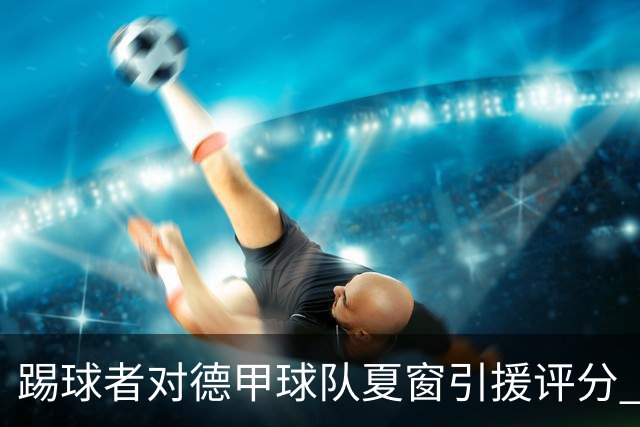 踢球者对德甲球队夏窗引援评分 拜仁第一多特第十
